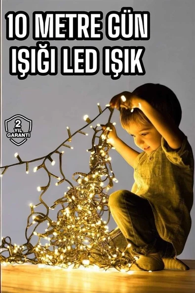 10 Metre Led Işık Saçaklı Dekoratif Şerit Led - Resim 2
