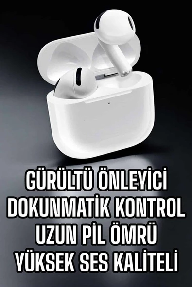 Bluetooth Kulaklık Yeni Nesil Gürültü Önleyici Yüksek Ses Kaliteli Mikrofonlu ürün görseli 1