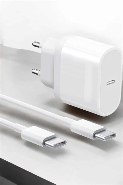 Güç Adaptörü ve Kablosu Şarj Aleti 15/15 Pro Max Uyumlu Hızlı Şarj ürün görseli 1