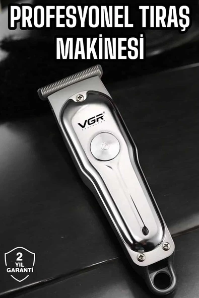 Tıraş Makinesi Güçlü Motor Şarjlı Uzun Pil Ömürlü - Resim 2