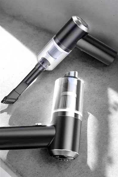 Araç İçi Süpürge Vakumlu Şarjlı Süpürge Filtreli ürün görseli 1