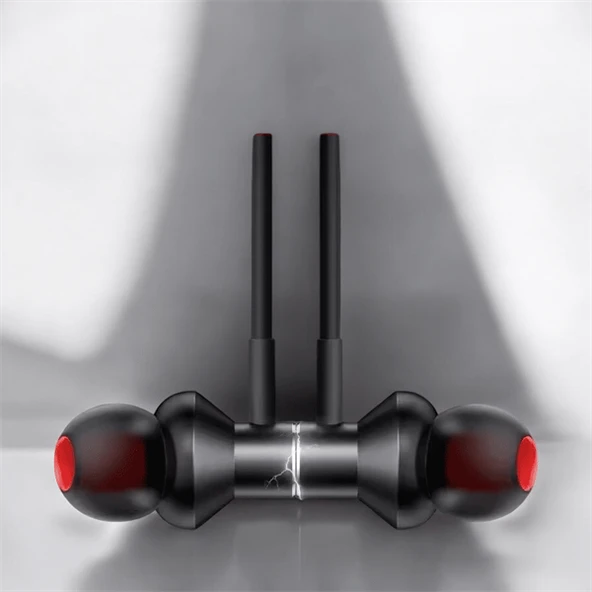 Boyun Bantlı Kablolu Kulaklık ANC Özelliği Uzun Şarj Süreli Sporcu Kulaklığı - Resim 3