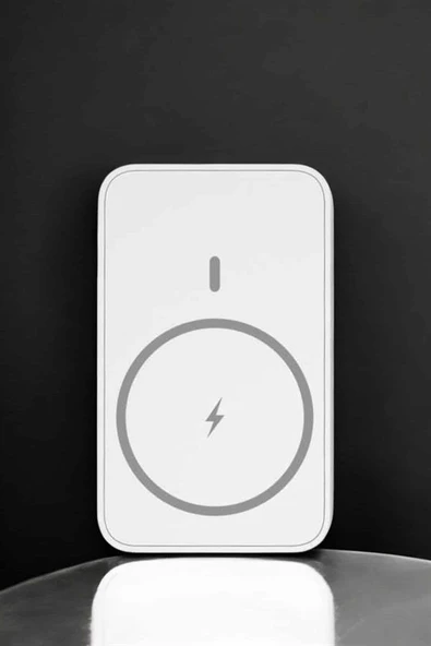 Magsafe Kablosuz Batarya Yüksek Performanslı Manyetik Tasarım Hızlı Şarj - Resim 5