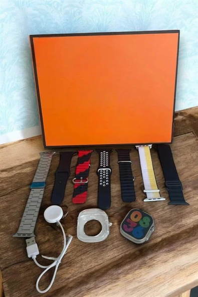 Akıllı Saat 7 Farklı Kordonlu Arama Cevaplayan Bildirim GPS Özelliği ürün görseli 1