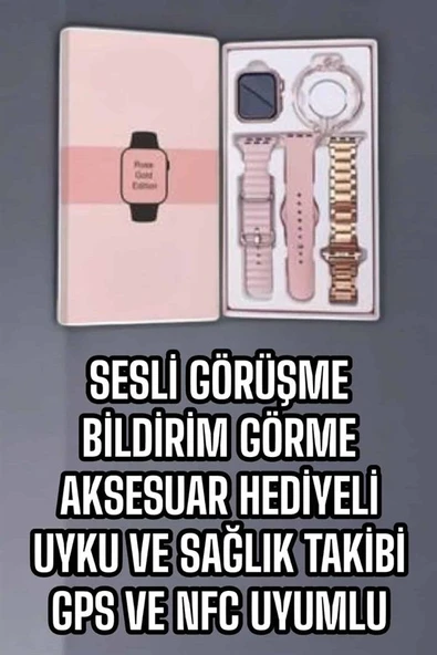 Akıllı Saat Bluetooth Bağlantılı Aksesuar Hediyeli GPS Takibi - Resim 3