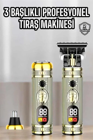 Profesyonel Saç Sakal ve Vücut Tıraşına Uygun Sıfır Sinek Kaydı Tıraş ürün görseli 1