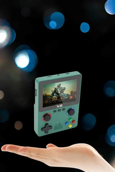 3.5 İnç Ekran 1000 Oyunlu Oyun Konsolu El Atarisi Miüzik Dinleme ve Kitap Okuma - Resim 3