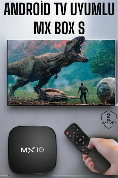 4K TV Uyumlu HD Çözünürlüklü Mx Box S 8 GB ürün görseli 1