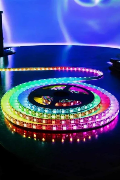 Smart Şerit Led TV Arkası Renkli Kumandalı 10 Metre - Resim 3