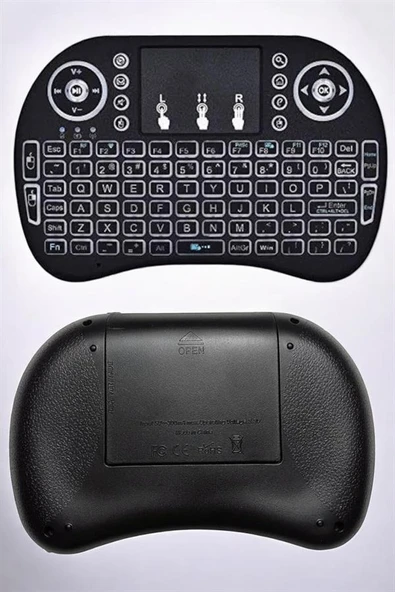 Işıklı Kablosuz Mini Q Klavye Tüm Cihazlara Uyumlu - Resim 5