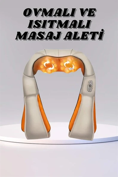 Ovmalı, Boyun Sırt İnsan Eli Hissi Veren Şarjlı Masaj Aleti Masaj Cihazı - Resim 2