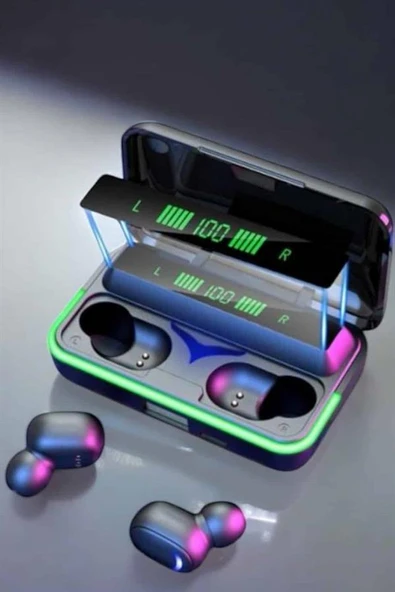 Android Ve İOS Uyumlu Bluetooth Bağlantılı Powerbankli Kulaklık - Resim 5