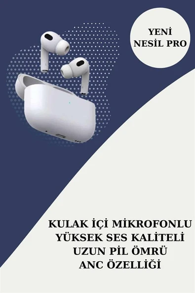 3 Kordonlu Pembe Amoled Ekran Akıllı Saat ve Yeni Nesil Pro Kablosuz Bluetooth Kulaklık ANC/ENC - Resim 3