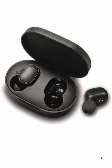 Kulaklık Dijital Göstergeli Bluetooth Bağlantılı Kablosuz Kulak İçi Mikrofonlu Dokunmatik Kontrol - Resim 3