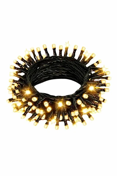 Led Işık Ağaç Süsleme Ampüllü Dekoratif Aydınlatma 10 Metre Gün Işığı ürün görseli 1