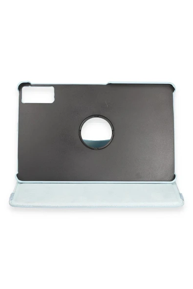 Huawei Honor Pad 10 12.1 Kılıf 360 Tablet Deri Kılıf - Turkuaz-(5796) - Resim 2