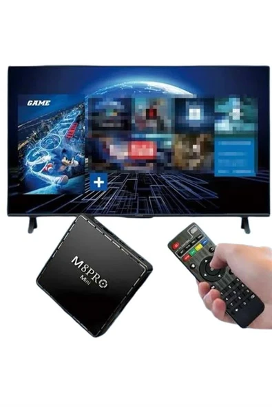 M8 PRO MINI 4 8 10 K HD HDR Android Tv 5G Retro 10000 Oyunlu - Resim 3