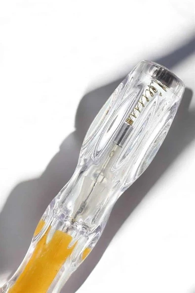 Çift Taraflı Elektrik Kontrol Kalemi Şeffaf Tornavida - Resim 3