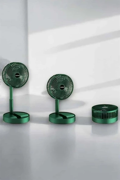 Soğutucu Vantilatör Telefon Standlı Mini Fan - Resim 4