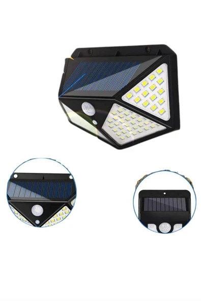 Bahçe Lambası Bahçe Aydınlatma Sensörlü Suya Dayanıklı 100 Led - Resim 5