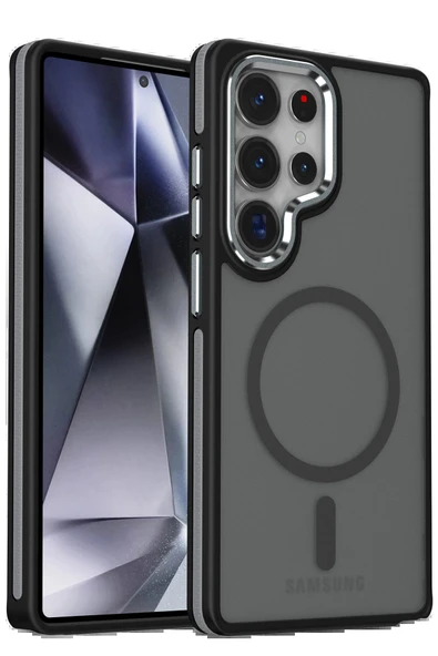 Samsung Galaxy S25 Ultra Winner Magsafe Kapak - Siyah-(5796) ürün görseli 1