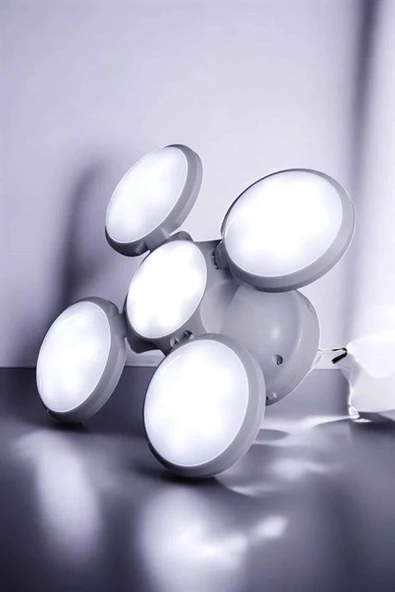 Güneş Enerjili Solar Aydınlatma Kamp Çadır Lambası Şarjlı Ampül Led Şarjlı El Feneri Işıldak ürün görseli 1