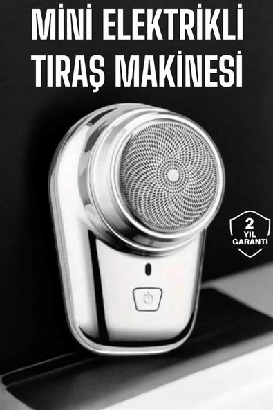 Seyahat Tipi Tıraş Makinesi Taşınabilir Kablosuz Mini Paslanmaz Çelik - Resim 2