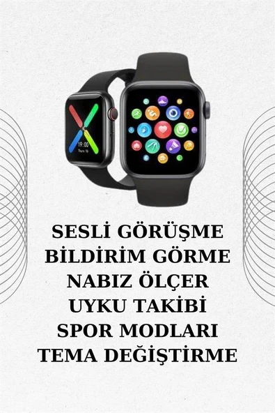 İkili Set Dev Kampanya Ucuz Kulaklık Ucuz Akıllı Saat Gürültü Önleyici Uzun Pil Ömrü ürün görseli 1