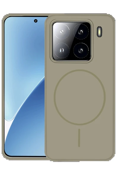 Xiaomi Mi 15 Pro Kılıf Jully Magsafe Kapak - Çöl Titanyum-(5796) ürün görseli 1