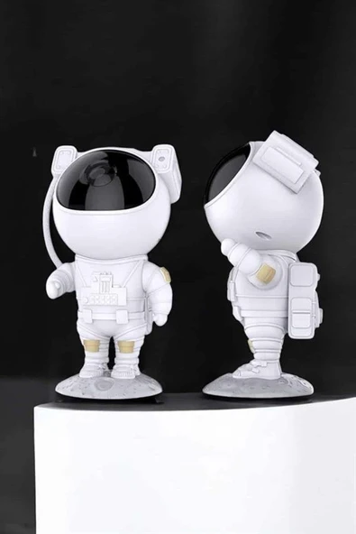 Astronot Görünümlü Projeksiyon Speaker Taşınabilir - Resim 3