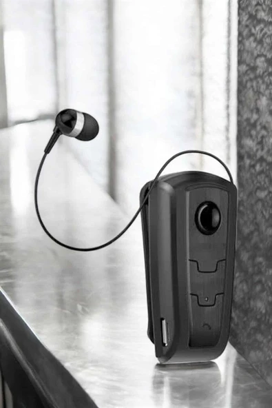 Makaralı Bluetooth Kulaklık Kulak İçi Android iOS Uyumlu Titreşimli - Resim 4