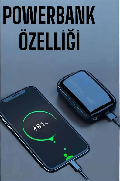 Kablosuz Bluetooth Kulaklık Dokunmatik Kontrol Uzun Pil Ömrü - Resim 2