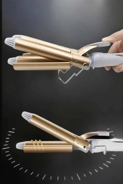 Wag Maşa Yüksek Isı Ayarlı Su Dalga Maşası - Resim 3