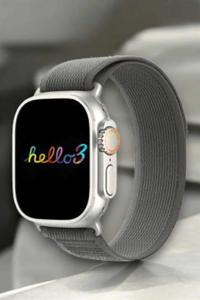 Akıllı Saat Yeni Nesil Sesli Asistan Uyku ve Sağlık Takibi Adımsayar - Resim 3