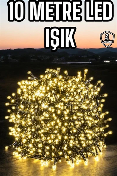 10 Metre Gün Işığı Led Işık Hafif ve Taşınabilir Özel Günler İçin - Resim 2