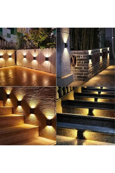 Bahçe Aydınlatması Solar Güneş Enerjili Dekoratik Led Işıklı Lamba - Resim 4