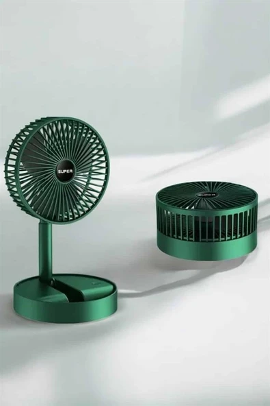Soğutucu Vantilatör Telefon Standlı Mini Fan - Resim 3