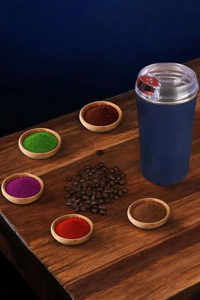 Kahve Ve Baharat Öğütücü Dayanıklı Paslanmaz Çelik Kolay Kullanım - Resim 3