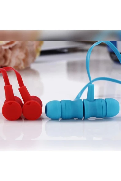 KR-207 Mıknatıslı Kablolu Kulaklık - Mor-(5796) - Resim 4