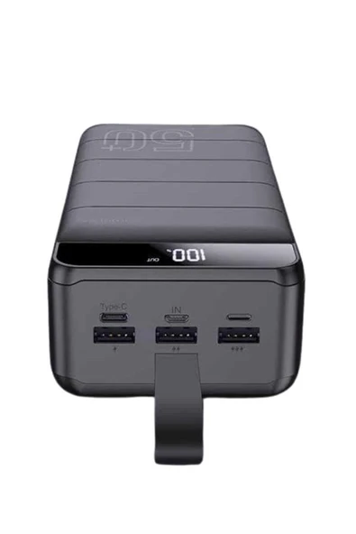 Powerbank Çoklu Şarj Girişi 50.000 Mah Taşınabilir Dijital Göstergeli ürün görseli 1