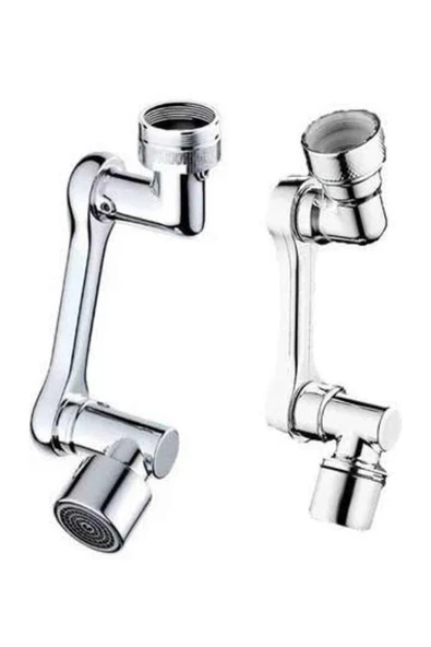 Her Yere Dönebilen Tasarruflu Mutfak Musluk Başlığı Ucu Musluk Ucu Oynar Başlıklı - Resim 5