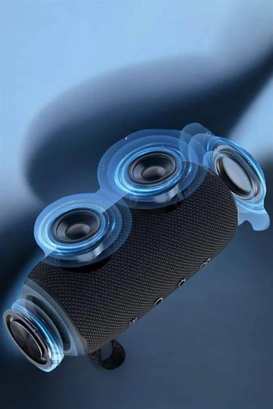 Kablosuz Bluetooth Hoparlör Taşınabilir - Resim 5