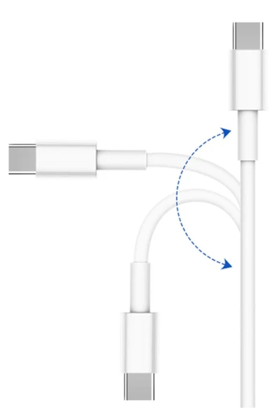 DC15 Type-C to Type-C Kablo 1M 18W-(5796) - Resim 2