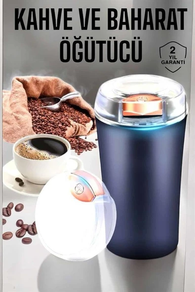 Otomatik Kahve ve Baharat Öğütücü Kolay Ve Taşınabilir - Resim 2