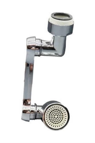 Her Yere Dönebilen Tasarruflu Mutfak Musluk Başlığı Ucu Musluk Ucu Oynar Başlıklı - Resim 3