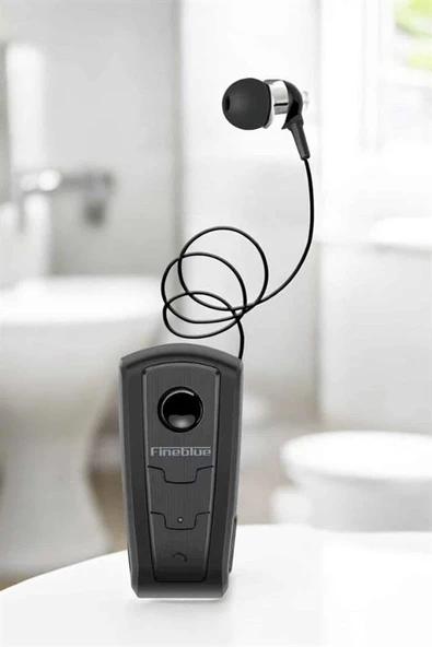 Makaralı Bluetooth Kulaklık Çağrı Cevaplama Kablolu Uzun Pil Ömrü - Resim 3