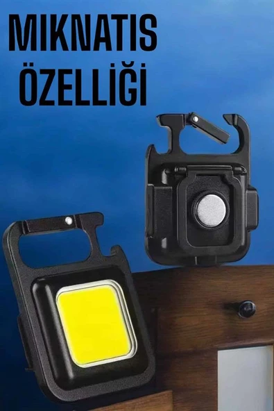 Led Işık Acil Durum Işığı Çok Fonksiyonlu Mıknatıs Özelliği - Resim 4