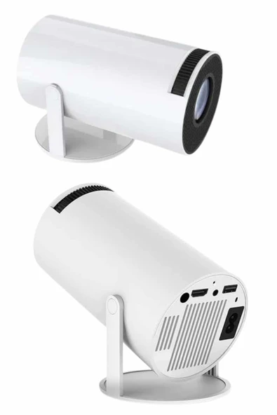 Ayaklı Projeksiyon Taşınabilir Mini Projektör Sinema Projektörü Android - Resim 4