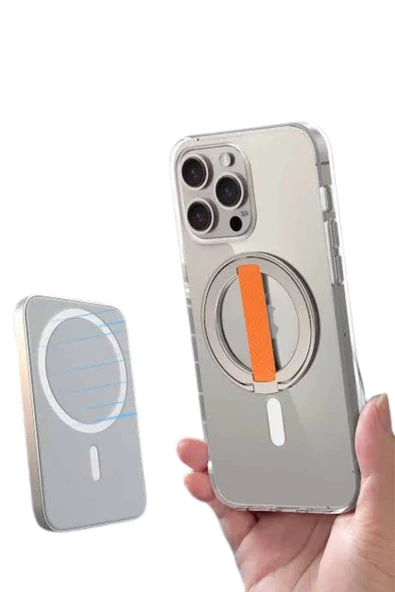 Magsafe Battery Pack Powerbank Kablosuz Şarj 5.000 mah - Resim 2