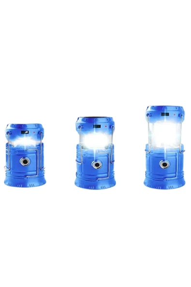 Kamp Lambası El Feneri Askılı Büyük Boy USB Şarjlı Işıldak - Resim 4